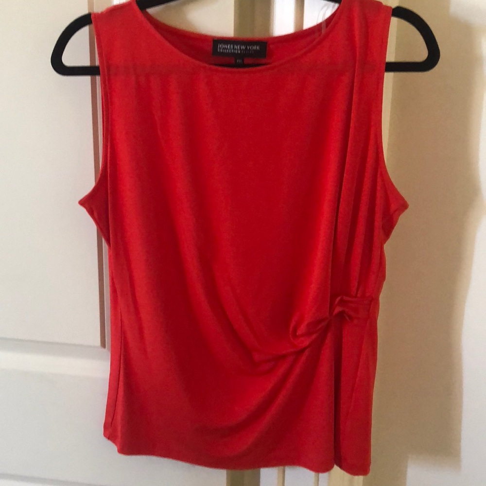 Red Dress Blouse